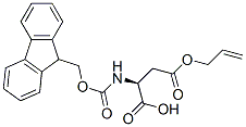 Fmoc-Asp(OAll)-OH結(jié)構(gòu)式_146982-24-3結(jié)構(gòu)式