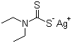 Silver n,n-diethyldithiocarbamate( jis k 9512適用)Structure,1470-61-7Structure Silver n,n-diethyldithiocarbamate( jis k 9512適用) Structure,1470-61-7Structure