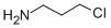 3-氯丙胺結(jié)構(gòu)式_14753-26-5結(jié)構(gòu)式