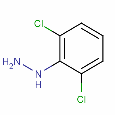 1-(2,6-二氯苯基)肼結(jié)構(gòu)式_14763-24-7結(jié)構(gòu)式