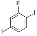 1,4-Diiodo-2-fluorobenzeneStructure,147808-02-4Structure 1,4-Diiodo-2-fluorobenzene Structure,147808-02-4Structure