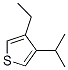 (9CI)-3-乙基-4-(1-甲基乙基)-噻吩結(jié)構(gòu)式_147871-81-6結(jié)構(gòu)式
