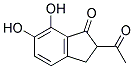 1H-inden-1-one, 2-acetyl-2,3-dihydro-6,7-dihydroxy- (9ci)Structure,148050-82-2Structure 1H-inden-1-one, 2-acetyl-2,3-dihydro-6,7-dihydroxy- (9ci) Structure,148050-82-2Structure