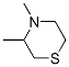 (9CI)-3,4-二甲基硫代嗎啉結(jié)構(gòu)式_148761-48-2結(jié)構(gòu)式