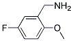5-氟-2-甲氧基芐胺結(jié)構(gòu)式_148870-38-6結(jié)構(gòu)式