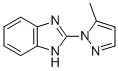1H-benzimidazole,2-(5-methyl-1h-pyrazol-1-yl)-(9ci)Structure,149179-70-4Structure 1H-benzimidazole,2-(5-methyl-1h-pyrazol-1-yl)-(9ci) Structure,149179-70-4Structure