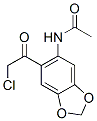 (9ci)-n-[6-(氯乙?；?-1,3-苯并二氧雜環(huán)戊烯l-5-基]-乙酰胺結(jié)構(gòu)式_149809-25-6結(jié)構(gòu)式