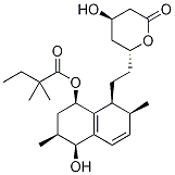 5’(S)-羥基辛伐他汀結構式_149949-05-3結構式