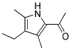 Ethanone, 1-(4-ethyl-3,5-dimethyl-1h-pyrrol-2-yl)-(9ci)Structure,1500-91-0Structure Ethanone, 1-(4-ethyl-3,5-dimethyl-1h-pyrrol-2-yl)-(9ci) Structure,1500-91-0Structure