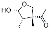 [3r-(3alpha,4beta,5beta)]-1-(四氫-5-羥基-3,4-二甲基-3-呋喃)-乙酮結(jié)構式_150097-20-4結(jié)構式