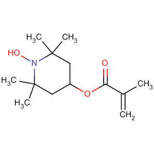 2,2,6,6-Tetramethyl-4-[(2-methyl-1-oxo-2-propenyl)oxy]-1-piperidinyloxy Structure,15051-46-4Structure