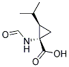 順式-(9ci)-1-(甲?；被?-2-(1-甲基乙基)-環(huán)丙烷羧酸結構式_150646-40-5結構式