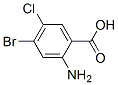 2-Amino-4-bromo-5-chlorobenzoic acid Structure,150812-32-1Structure