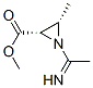 順式-(9ci)-1-(1-亞氨基乙基)-3-甲基-2-氮丙啶羧酸甲酯結(jié)構(gòu)式_151267-22-0結(jié)構(gòu)式