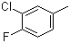 3-Chloro-4-fluorotoluene Structure,1513-25-3Structure