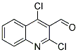 2,4-二氯喹啉-3-羧醛結構式_151387-00-7結構式