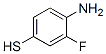 2-氟-4-疏基苯胺結(jié)構(gòu)式_15178-48-0結(jié)構(gòu)式