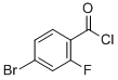 4-Bromo-2-fluorobenzoyl chloride Structure,151982-51-3Structure