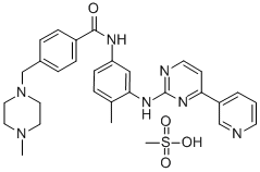 Imatinib mesylateStructure,152459-95-5Structure Imatinib mesylate Structure,152459-95-5Structure
