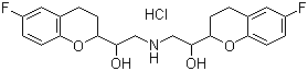Nebivolol hydrochlorideStructure,152520-56-4Structure Nebivolol hydrochloride Structure,152520-56-4Structure