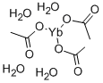 乙酸鐿(III)水合物結構式_15280-58-7結構式