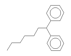 1,1-二苯基庚烷結構式_1530-05-8結構式