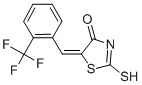 (5E)-2-疏基-5-[2-(三氟甲基)亞芐基]-1,3-噻唑-4(5H)-酮結(jié)構(gòu)式_153568-04-8結(jié)構(gòu)式