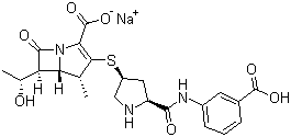 Ertapenem sodiumStructure,153773-82-1Structure Ertapenem sodium Structure,153773-82-1Structure