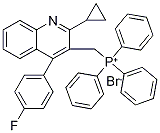 (Pb2-p) 2-cyclopropyl-4-(4-flourophenyl)-quinolyl-3-methyl triphenylbromideStructure,154057-58-6Structure (Pb2-p) 2-cyclopropyl-4-(4-flourophenyl)-quinolyl-3-methyl triphenylbromide Structure,154057-58-6Structure