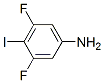 3,5-二氟-4-碘苯胺結(jié)構(gòu)式_1542-34-3結(jié)構(gòu)式