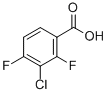 3-Chloro-2,4-difluorobenzoic acid Structure,154257-75-7Structure