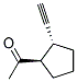 Ethanone,1-(2-ethynylcyclopentyl)-,trans-Structure,155222-54-1Structure Ethanone,1-(2-ethynylcyclopentyl)-,trans- Structure,155222-54-1Structure