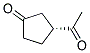 (r)-(9ci)-3-乙?；?環(huán)戊酮結(jié)構(gòu)式_155253-52-4結(jié)構(gòu)式