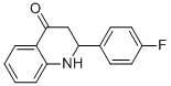 2-(4-氟苯基)-2,3-二氫-4(1H)-喹啉酮結(jié)構(gòu)式_155370-03-9結(jié)構(gòu)式