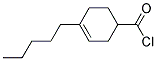 3-Cyclohexene-1-carbonyl chloride, 4-pentyl-(9ci)Structure,155468-70-5Structure 3-Cyclohexene-1-carbonyl chloride, 4-pentyl-(9ci) Structure,155468-70-5Structure