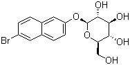 6-Bromo-2-naphthyl β-d-glucopyranoside Structure,15548-61-5Structure