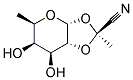 (s)-(9ci)-1,2-o-(1-氰基亞乙基)-6-脫氧-Alpha-d-半乳糖吡喃糖苷結(jié)構(gòu)式_155485-70-4結(jié)構(gòu)式