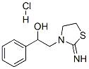 2-Imino-alpha-phenyl-3-thiazolidineethanol hydrochlorideStructure,15591-41-0Structure 2-Imino-alpha-phenyl-3-thiazolidineethanol hydrochloride Structure,15591-41-0Structure