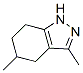 1H-indazole, 4,5,6,7-tetrahydro-3,5-dimethyl- Structure,155935-32-3Structure