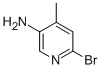 2-Bromo-4-methyl-5-aminopyridine Structure,156118-16-0Structure