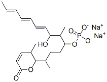 5,5-Dihydro-5-methyl-6-(1,5-dimethyl-6-hydroxy-4-(phosphoryloxy)trideca-7,9,11-trienyl)-2H-pyran-2-one (sodium salt)Structure,156856-30-3Structure 5,5-Dihydro-5-methyl-6-(1,5-dimethyl-6-hydroxy-4-(phosphoryloxy)trideca-7,9,11-trienyl)-2H-pyran-2-one (sodium salt) Structure,156856-30-3Structure