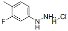 3-氟-4-甲基苯肼鹽酸鹽結(jié)構(gòu)式_156941-64-9結(jié)構(gòu)式