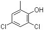 2,4-二氯-6-甲基苯酚結(jié)構(gòu)式_1570-65-6結(jié)構(gòu)式