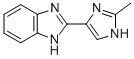 1H-benzimidazole,2-(2-methyl-1h-imidazol-4-yl)-(9ci)Structure,157519-99-8Structure 1H-benzimidazole,2-(2-methyl-1h-imidazol-4-yl)-(9ci) Structure,157519-99-8Structure