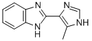 1H-benzimidazole,2-(5-methyl-1h-imidazol-4-yl)-(9ci)Structure,157520-05-3Structure 1H-benzimidazole,2-(5-methyl-1h-imidazol-4-yl)-(9ci) Structure,157520-05-3Structure