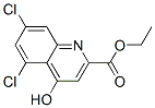 5,7-Dichloro-4-hydroxy-quinoline-2-carboxylic acid ethyl esterStructure,157848-08-3Structure 5,7-Dichloro-4-hydroxy-quinoline-2-carboxylic acid ethyl ester Structure,157848-08-3Structure