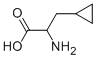 Dl-3-環(huán)丙基丙氨酸結(jié)構(gòu)式_15785-52-1結(jié)構(gòu)式