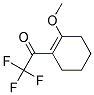 Ethanone, 2,2,2-trifluoro-1-(2-methoxy-1-cyclohexen-1-yl)-(9ci)Structure,158432-45-2Structure Ethanone, 2,2,2-trifluoro-1-(2-methoxy-1-cyclohexen-1-yl)-(9ci) Structure,158432-45-2Structure