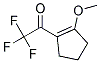 Ethanone, 2,2,2-trifluoro-1-(2-methoxy-1-cyclopenten-1-yl)-(9ci)Structure,158432-46-3Structure Ethanone, 2,2,2-trifluoro-1-(2-methoxy-1-cyclopenten-1-yl)-(9ci) Structure,158432-46-3Structure