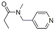 n-甲基-n-(4-吡啶甲基)-丙酰胺結(jié)構(gòu)式_158958-29-3結(jié)構(gòu)式